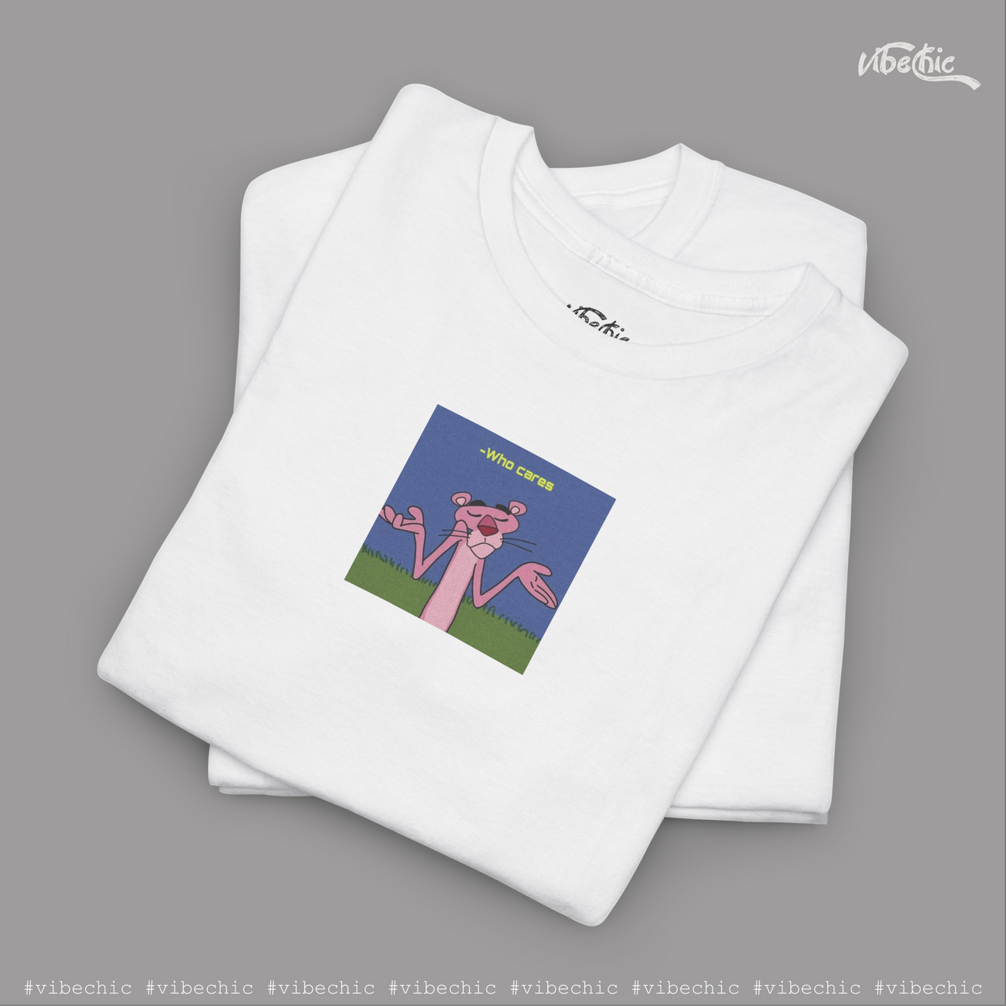 Who Cares? – Pink Panther Edition | Unisex Graphic Tee