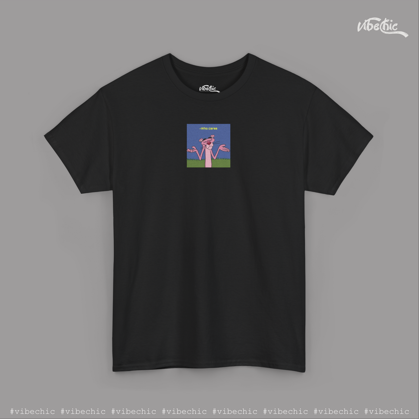 Who Cares? – Pink Panther Edition | Unisex Graphic Tee