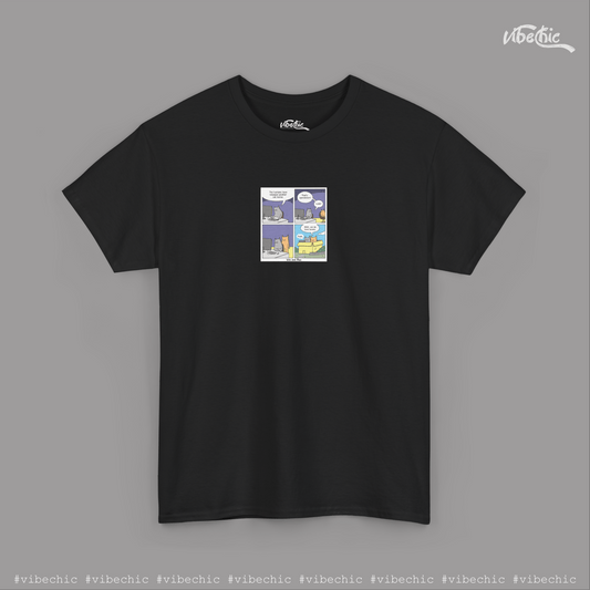 Cat Box - Graphic Cotton T-Shirt - Vibe Chic Official - Tee Shirt