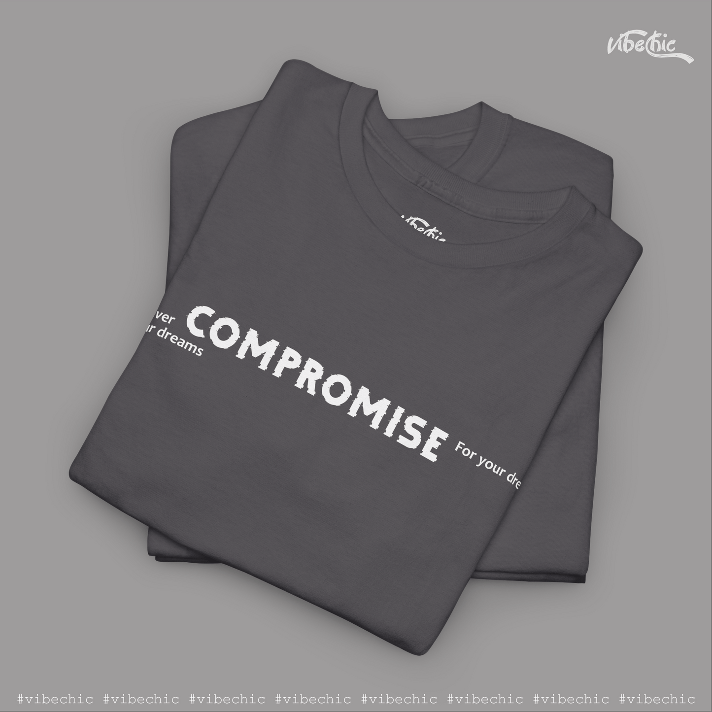 Compromise - Unisex Casual Cotton T-Shirt - Vibe Chic Official - Tee Shirt