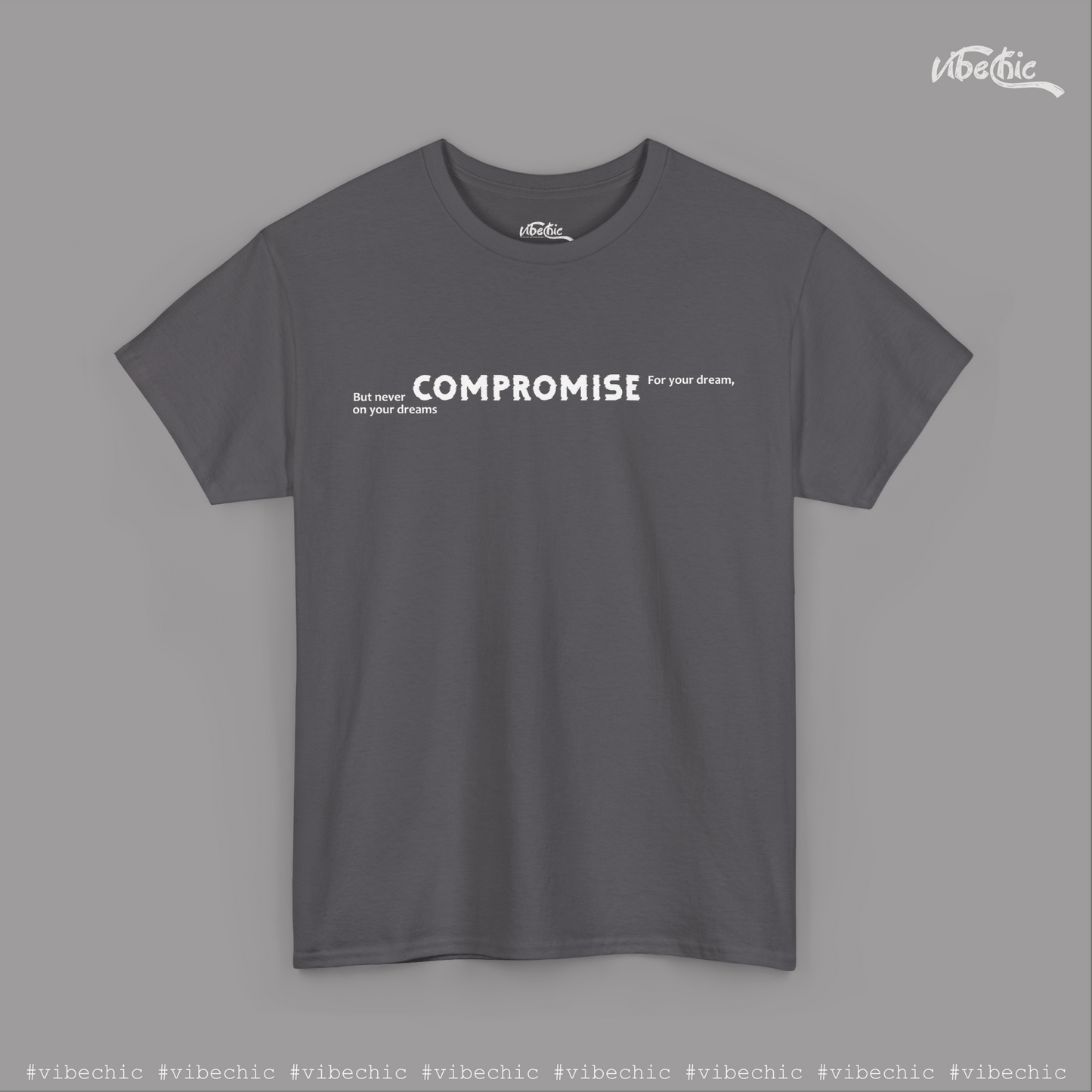 Compromise - Unisex Casual Cotton T-Shirt - Vibe Chic Official - Tee Shirt