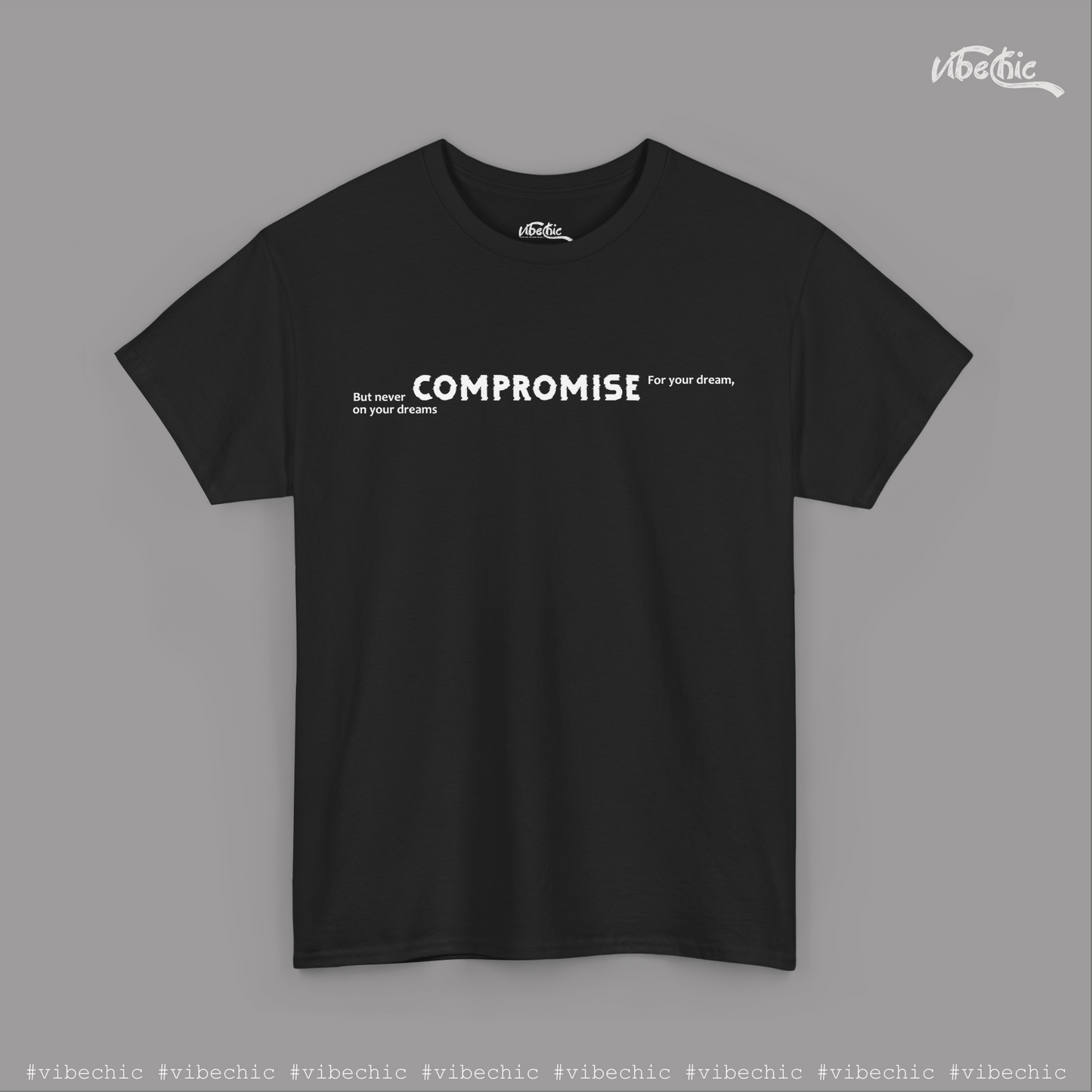 Compromise - Unisex Casual Cotton T-Shirt - Vibe Chic Official - Tee Shirt