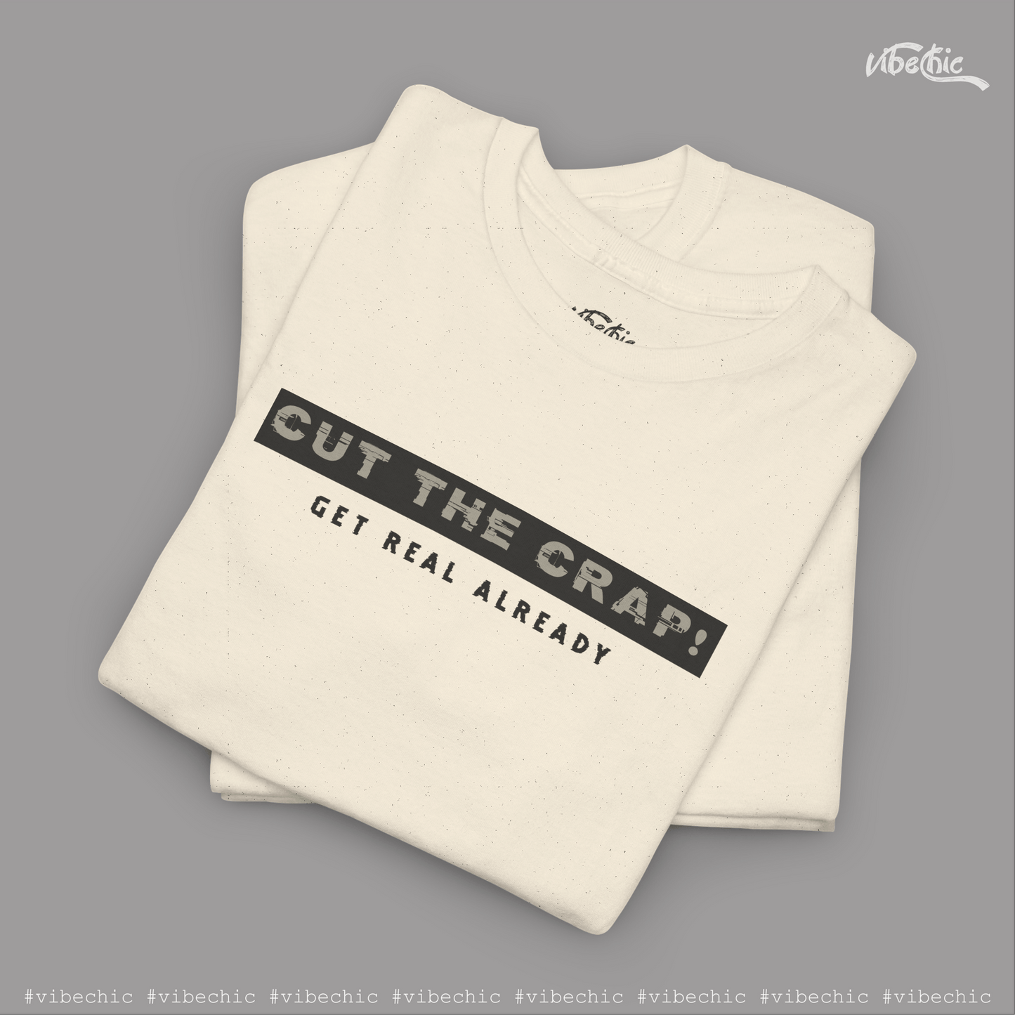 CRAP Unisex Tee - Casual Cotton T-Shirt - Vibe Chic Official - Tee Shirt