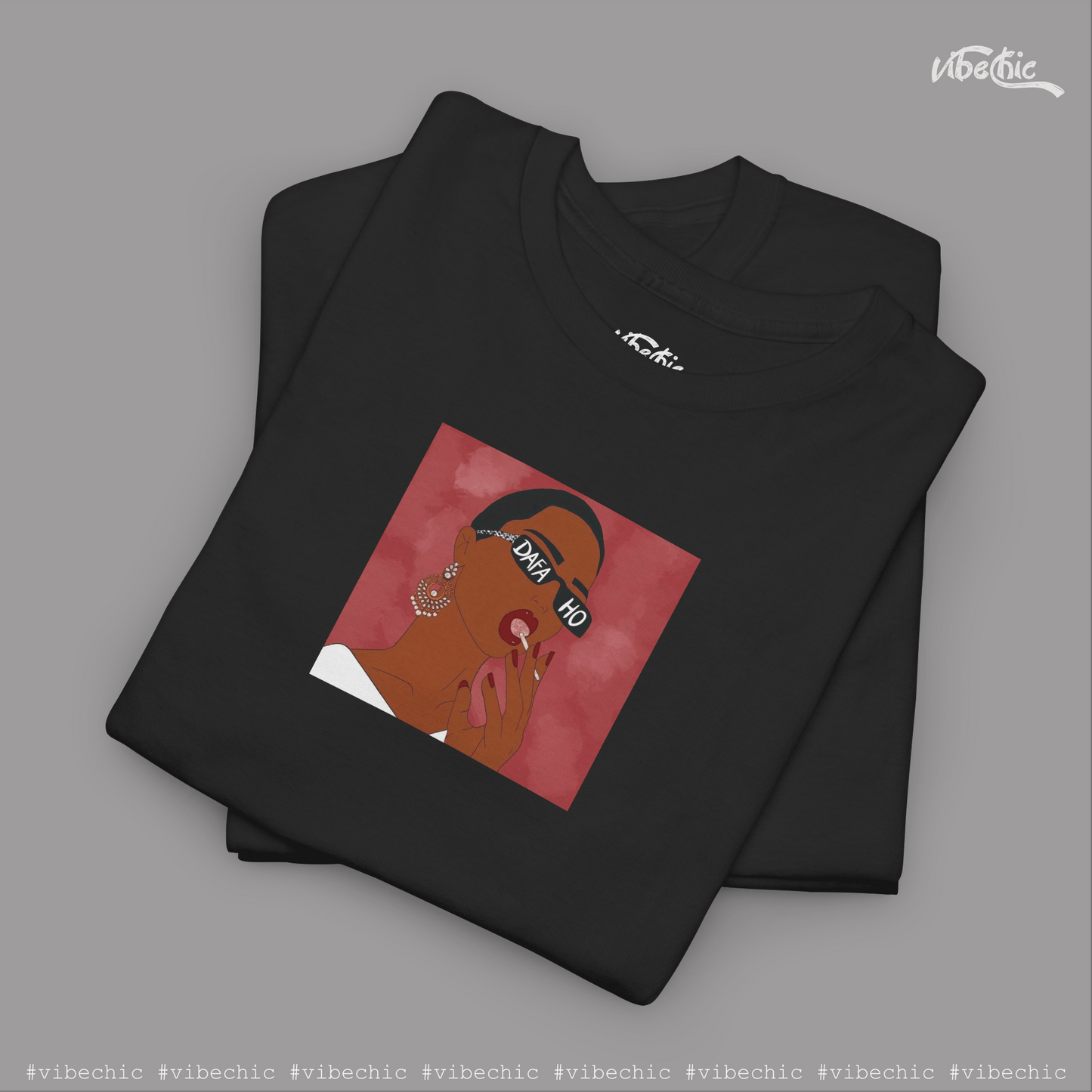 Dafa Hoo – Sass Mode Activated Tee - Vibe Chic Official - Tee Shirt