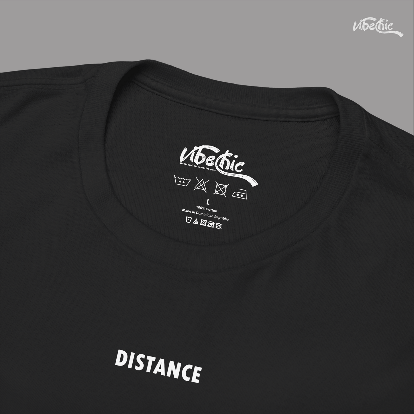 DISTANCE Unisex Tee - Casual Cotton T-Shirt - Vibe Chic Official - Tee Shirt