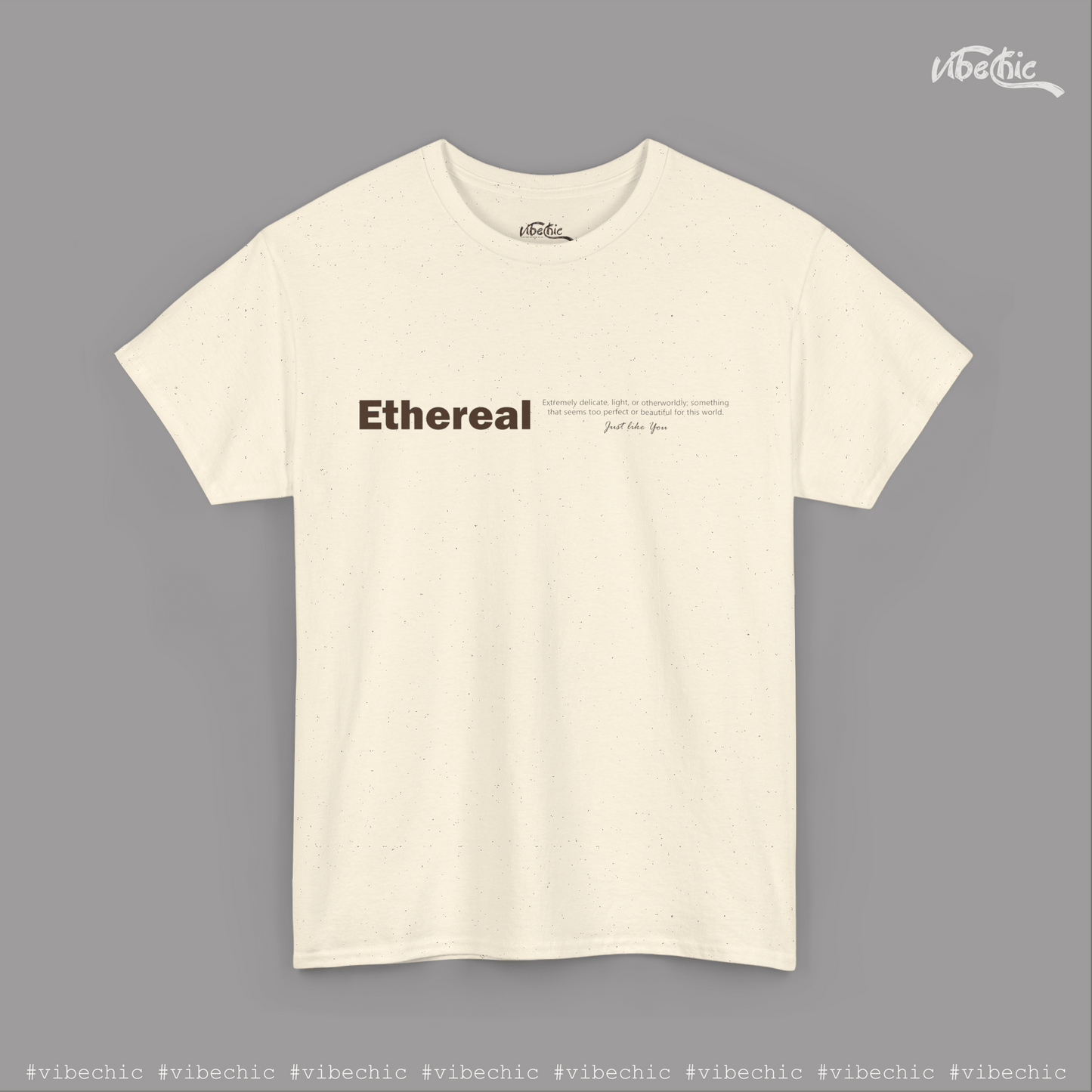 Ethereal - Casual Cotton T-Shirt - Vibe Chic Official - Tee Shirt