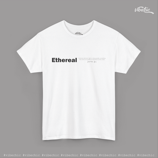 Ethereal - Casual Cotton T-Shirt - Vibe Chic Official - Tee Shirt
