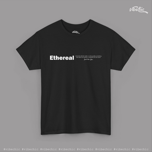 Ethereal - Casual Cotton T-Shirt - Vibe Chic Official - Tee Shirt