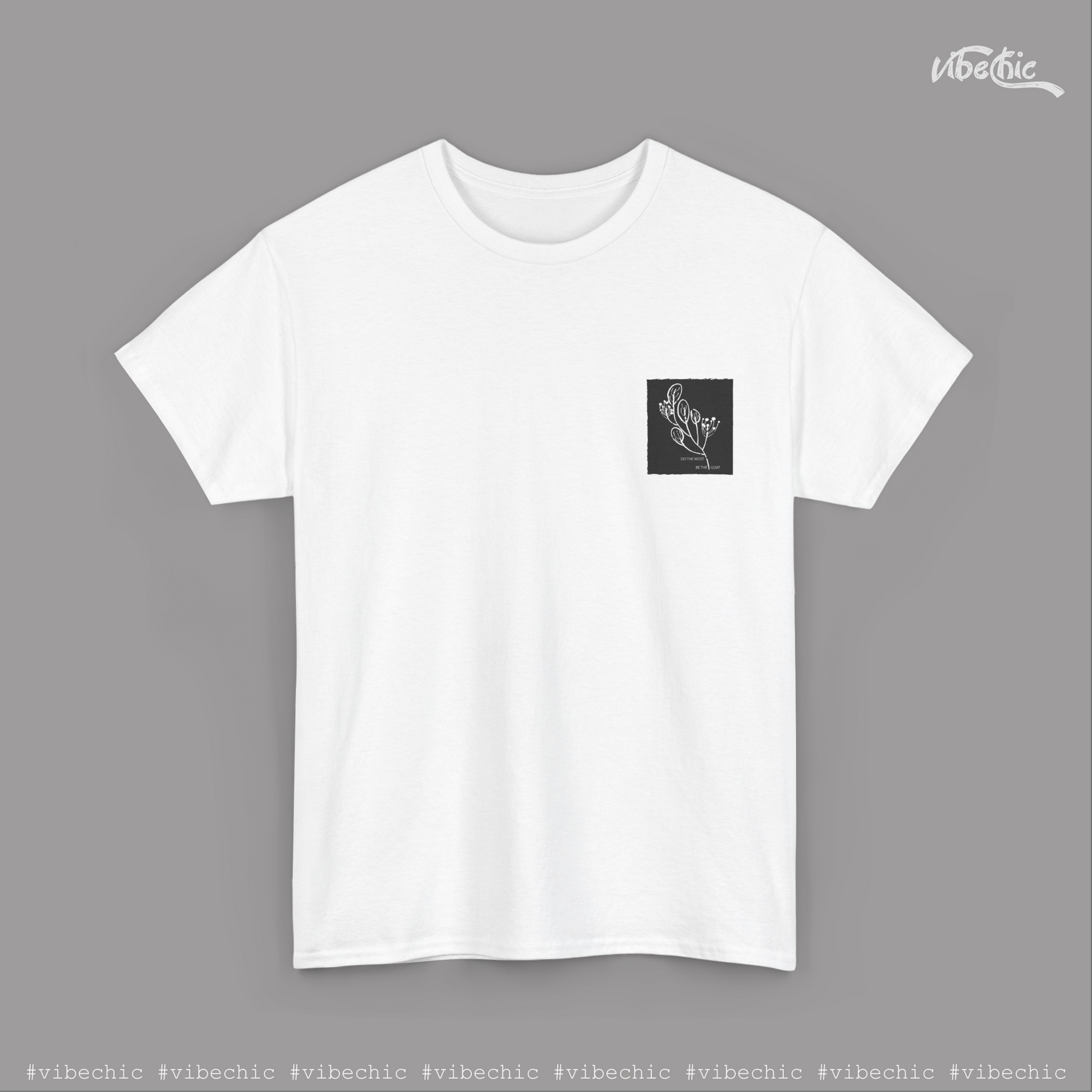 GOAT Unisex Tee - Casual Cotton T-Shirt - Vibe Chic Official - Tee Shirt