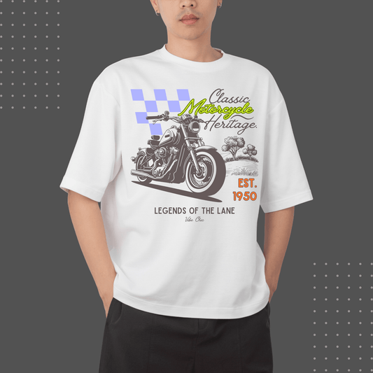 Legends Of The Lane - Unisex Drop Shoulder Tee Shirt - Vibe Chic Official - Tee Shirt