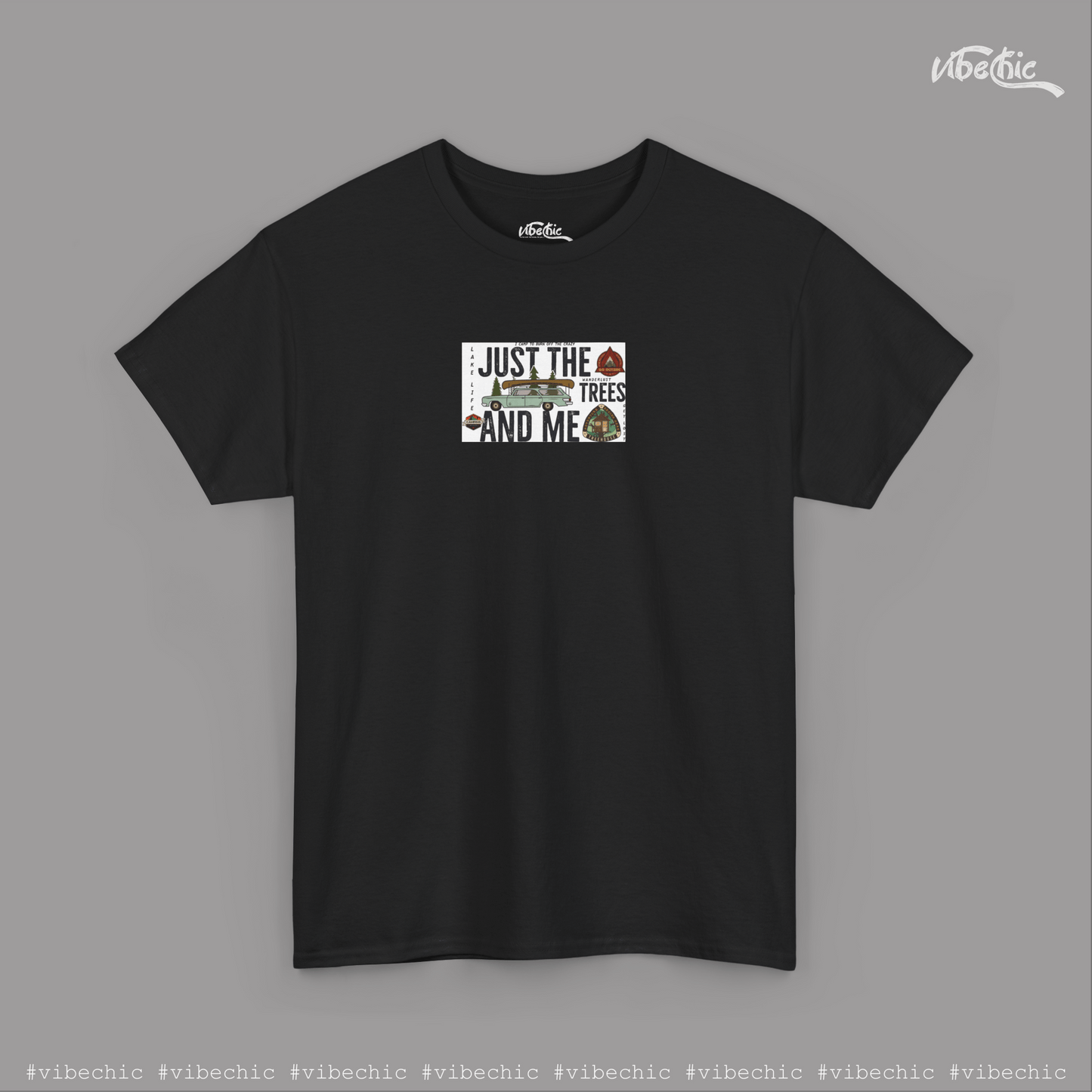 Trees & Me - Unisex Graphic Cotton T-Shirt - Vibe Chic Official - Tee Shirt